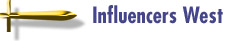 Influencers West title graphic
